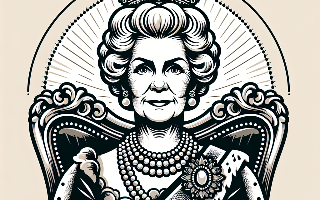 Die Perlenschmuck-Liebe einer regierenden Monarchin