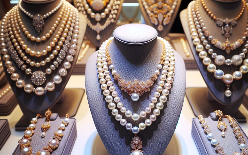 Ein Blick auf exklusiven Perlenschmuck